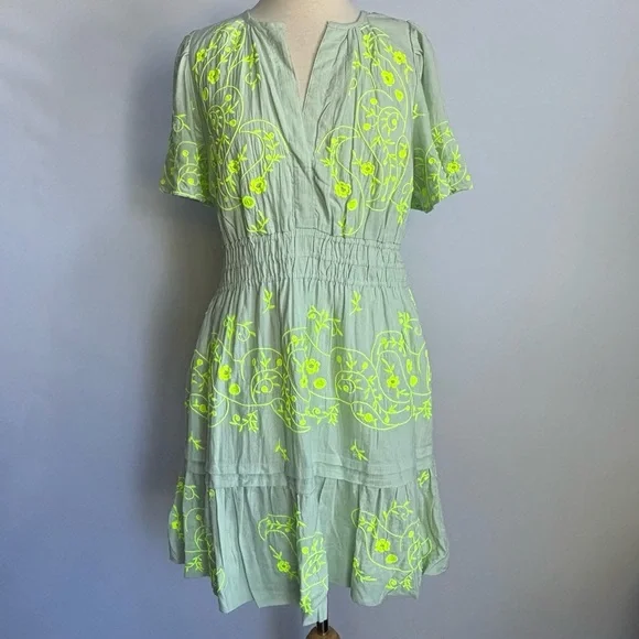 embroidered navy dress Baltic Born Womens Kendra Embroidered Dress | Navy